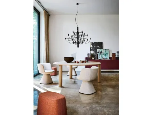 Tavolo rotondo Isos di B&B Italia
