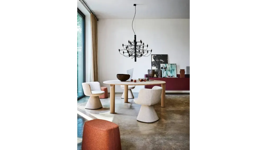 Tavolo rotondo Isos di B&B Italia