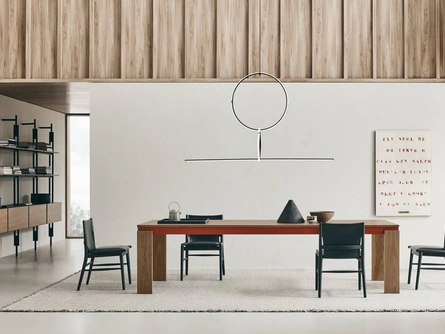 Tavolo Parallel Structure in legno di B&B Italia
