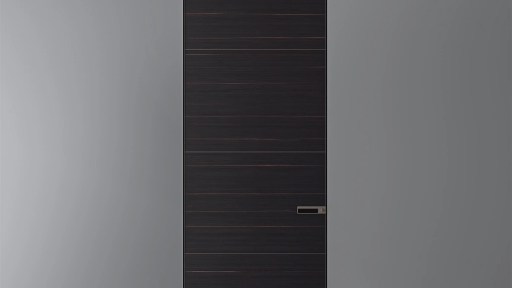 Porta per interni Radius Diamante Ebano di Rimadesio