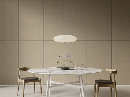 Porta per interni complanare Radius Rafia di Rimadesio