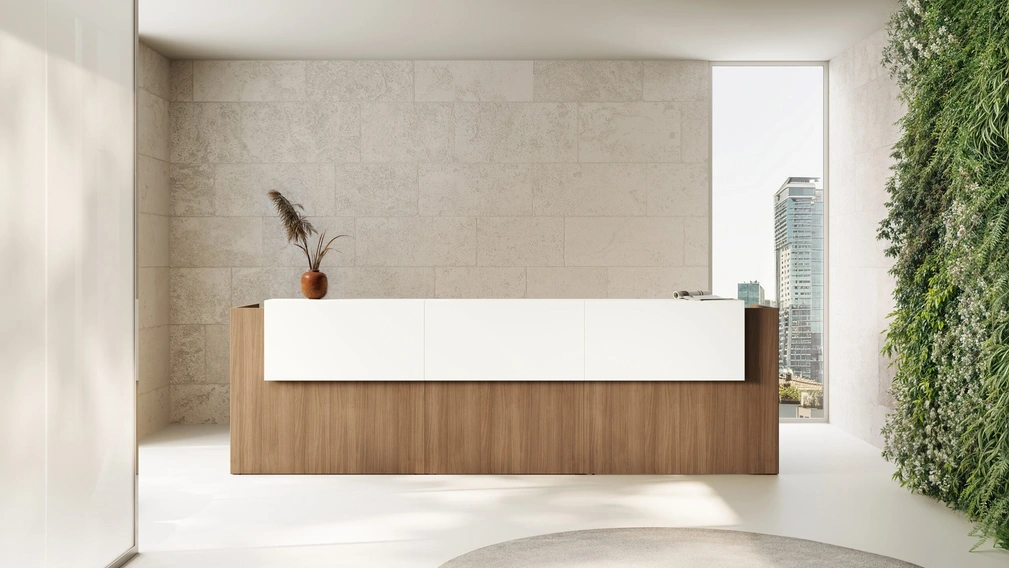 Bancone Reception Point di Las Mobili