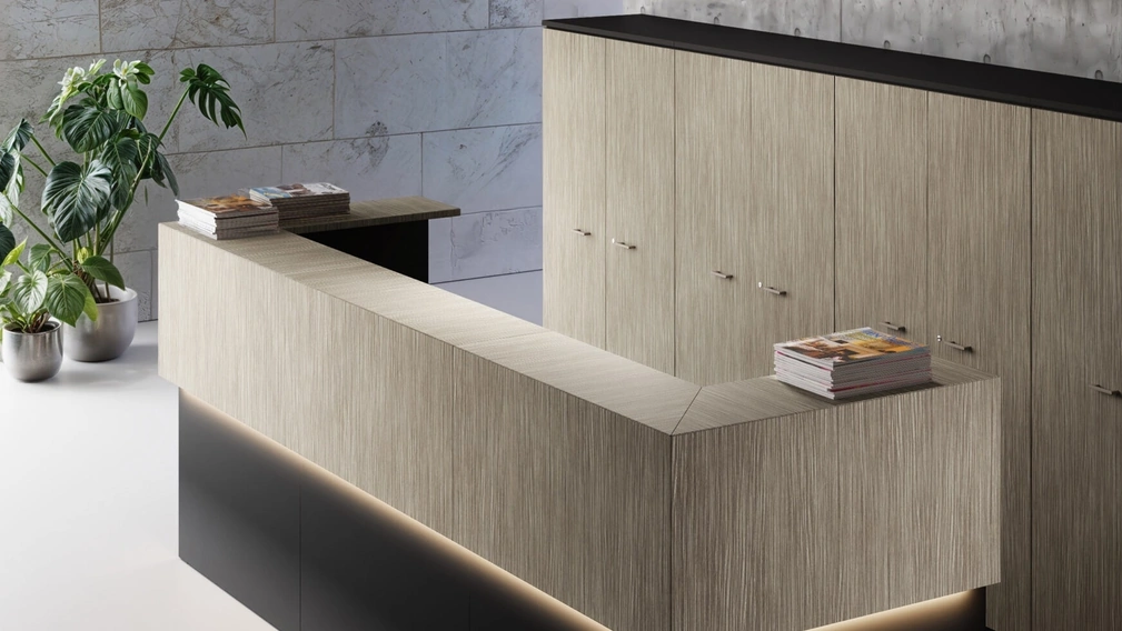 Bancone Reception Point di Las Mobili