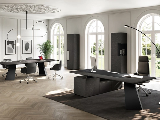 Scrivania direzionale Monolith di Las Mobili