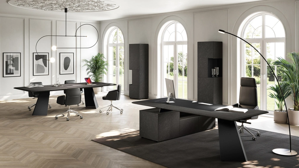 Scrivania direzionale Monolith di Las Mobili