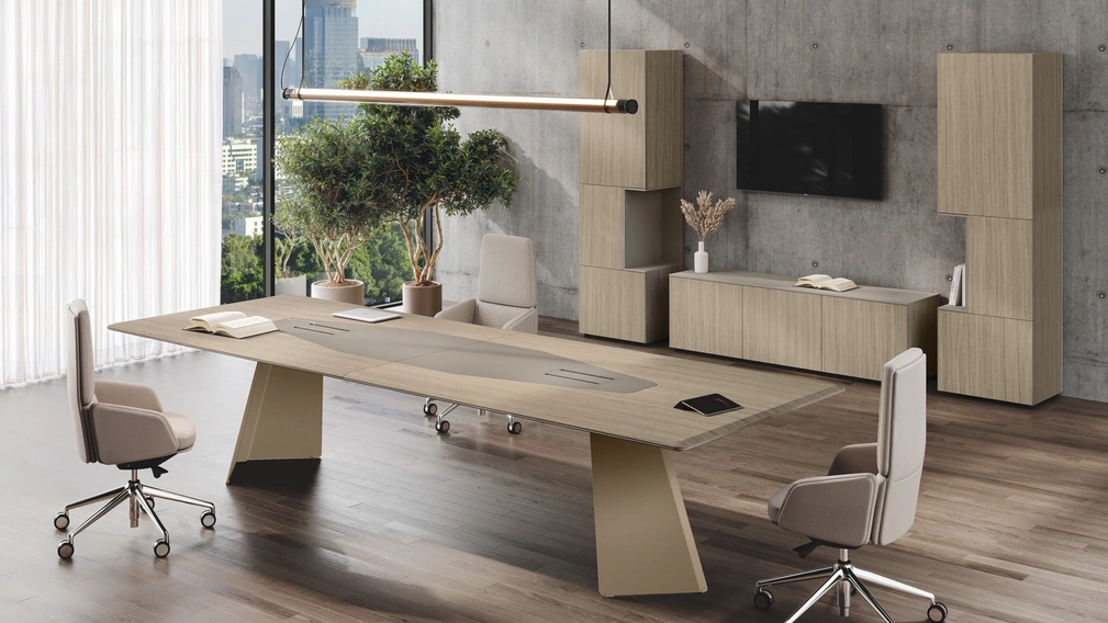 Scrivania direzionale Monolith di Las Mobili