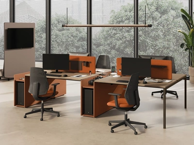 Scrivania operativa Sigma di Las Mobili